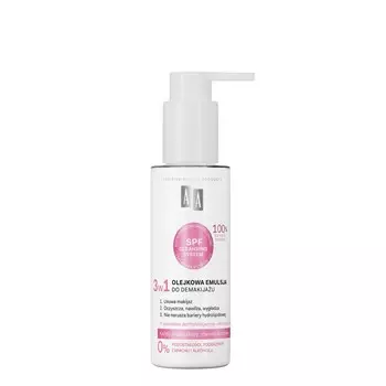 AA Pure Derma, Жирная эмульсия для снятия макияжа 3в1, 150 мл