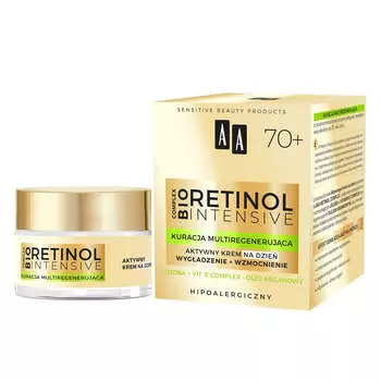 AA Retinol Intensive 70+ активный дневной крем разглаживающий+укрепляющий 50мл