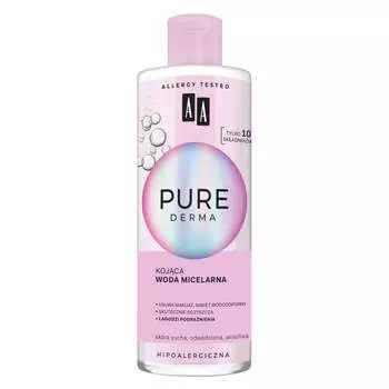 AA Успокаивающая мицеллярная вода Pure Derma 400мл