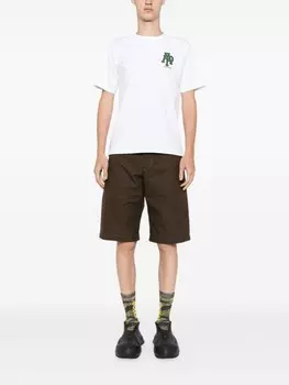AAPE BY *A BATHING APE футболка с графичным принтом, белый