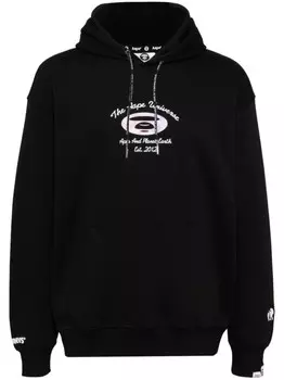 AAPE BY *A BATHING APE худи с логотипом, черный