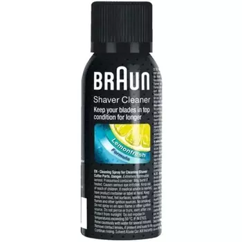 Аэрозоль для чистки бритв, Braun