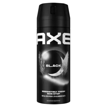 Аэрозольный дезодорант для мужчин, 150 мл Axe Black