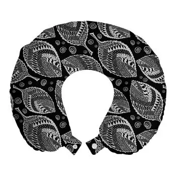 ABAKUHAUS Антикварная восточная подушка для путешествий, поддерживающая шею, народ Ближнего Востока, пенопластовые дорожные принадлежности для самолета и автомобиля, 30x30 см, кокса-серый и пыльный