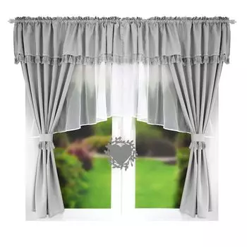 ABAKUHAUS Черно-белые подушки на обеденный стул Современная квадратная декоративная водонепроницаемая подушка с ремнями для кухонных сидений 40 см x 40 см Упаковка из 12 шт. Белый Черный Drapella, серый