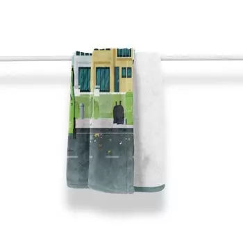 ABAKUHAUS Garbage Truck Мягкое фланелевое флисовое одеяло, «Грузовик в дороге» и для мужчин, уютный плюш для использования в помещении и на улице, 125 x 175 см, разноцветный