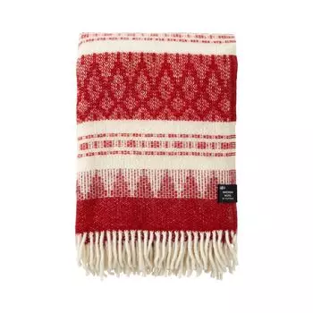 ABAKUHAUS Подушка для обеденного стула цвета слоновой кости, большие круги в горошек, декоративная водонепроницаемая подушка с ремнями для кухонных сидений, 40 см x 40 см, бежево-белый Klippan, красный