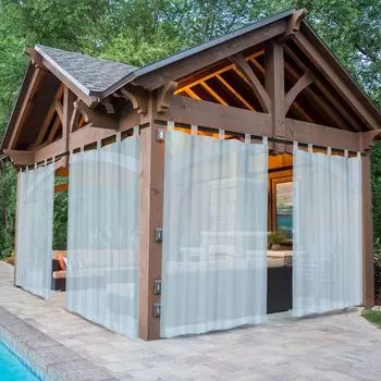 ABAKUHAUS Психоделические подушки для обеденного стула, абстрактное искусство, современная декоративная водонепроницаемая подушка с ремнями для кухонных сидений, 40 см x 40 см — упаковка из 2 шт., бело-серый Koheim, синий