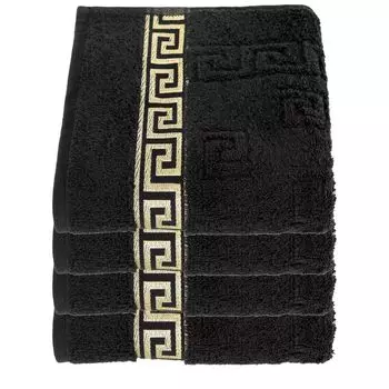 ABAKUHAUS Синие подушки на обеденный стул, абстрактные цветочные сердечки, декоративная водонепроницаемая подушка с ремнями для кухонных сидений, 40 см x 40 см — упаковка из 2 шт., бледно-голубой, аква-белый Arle-Living, черный