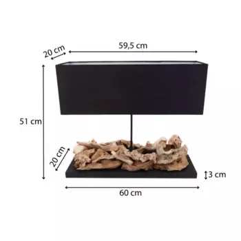 Абажур Aquaristikwelt24, черный