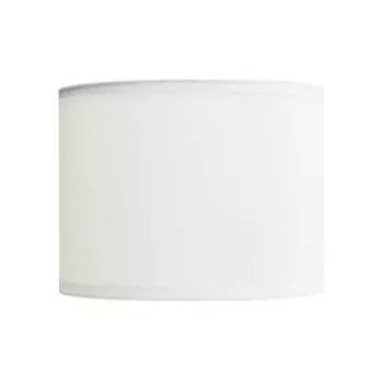 Абажур для настольной лампы Е14 тканевый цилиндр 17см белый Licht-Erlebnisse