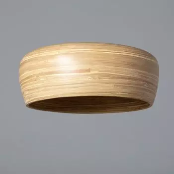 Абажур для подвесного светильника из бамбука Shuka Sari ILUZZIA Natural