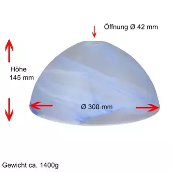 Абажур H4L, синий