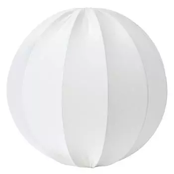 Абажур потолочный круглый Ikea Regnskur, белый