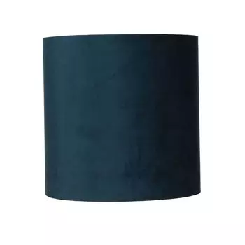 Абажур синий тканевый 25,5 см. Абажур для торшеров Licht-Erlebnisse