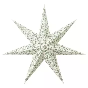 Абажур, зеленый/белый, 70 см, STRLA IKEA