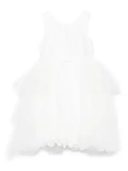 Abel & Lula платье из тюля, белый