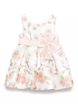 Abel & Lula платье с цветочным принтом, розовый