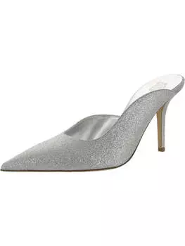 Abella женские кожаные нарядные мюли GIA BORGHINI, серебряный