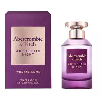 Abercrombie&Fitch Authentic Night Woman парфюмированная вода спрей 100мл
