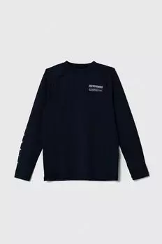 Детский купальник Abercrombie & Fitch с длинными рукавами, темно-синий