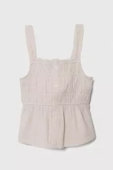 Abercrombie & Fitch Детский топ, бежевый