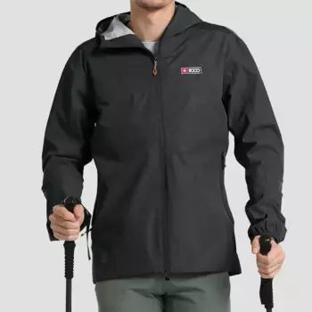 Abisko +8000 Мужская парка Anorack, чёрный