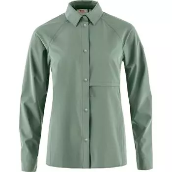 Абиско треккинговая рубашка Fjallraven, зеленый