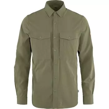 Абиско треккинговая рубашка Fjallraven, зеленый
