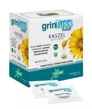 Aboca Grintuss Adult Tabletkiледенцы, 20 шт.