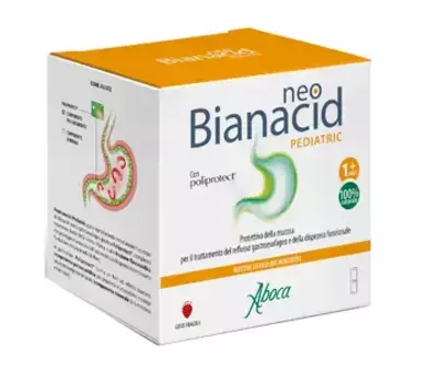 Aboca NeoBianacid Pediatric 36 пакетиков против кислотности и рефлюкса