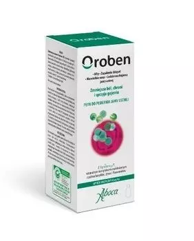 Aboca Oroben Pyn Do Pukania Jamy Ustnej жидкость для полоскания рта, 150 ml