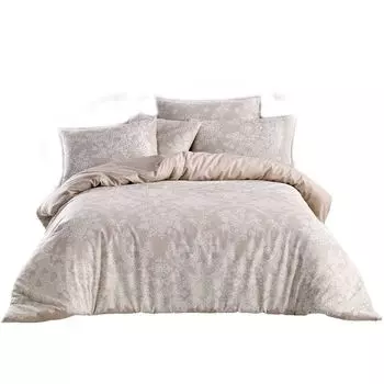 Aboutyourhome постельное белье постельное белье хлопок 135х200 80х80 орнаменты бежевый, 2 шт aboutyourhome-shop