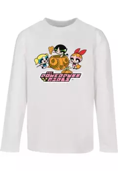 ABSOLUTE CULT с длинными рукавами "ABSOLUTE CULT для мужчин и детей Powerpuff Girls - тыква с длинными рукавами", белый