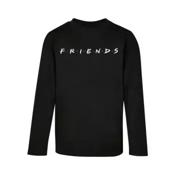 ABSOLUTE CULT с длинными рукавами "ABSOLUTE CULT для мужчин и детей Friends - Логотип с длинными рукавами", черный