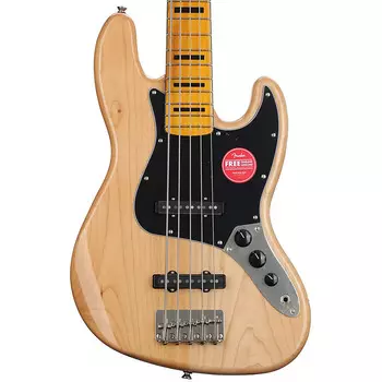 Абсолютно новый Fender Squier Classic Vibe '70s Jazz Bass V Natural