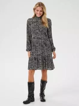 Абстрактное платье riani янтарного цвета KAFFE, цвет Black/Turtledove