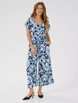 Абстрактный комбинезон mira KAFFE, синий/разноцветный