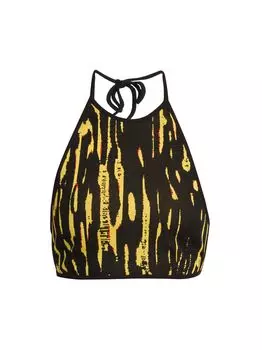 Абстрактный топ Hatler Ambush, желтый