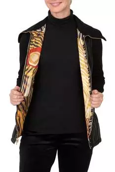 Абстрактный Животный Пуховик Жилет Многоцветный berek, цвет multi