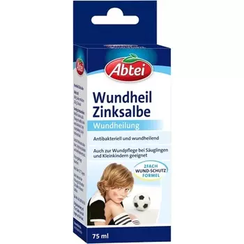 Abtei ранозаживляющая цинковая мазь 75мл