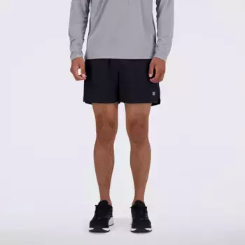 AC 5" Мужские шорты New Balance с подкладкой, чёрный