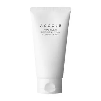 Accoje Vital in Jeju Purifying & Peeling Очищающая пенка 150 мл