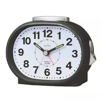 Acctim Сиреневый Будильник, черный