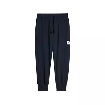 Accurate Rigorer RIGORER Трикотажные спортивные штаны унисекс, Черный (манжета с резиновой лентой, на флисовой подкладке)