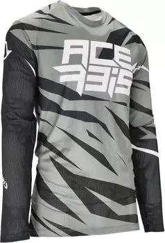Acerbis MX J-Windy 4 Мотокросс Джерси, серый/черный