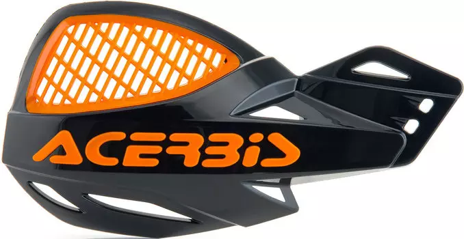 Acerbis MX Uniko Vented Защитники рук, черный/оранжевый
