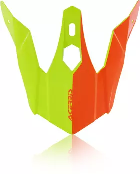 Пик защитный Acerbis Steel Kinder/Eclipse для шлема, желтый/оранжевый