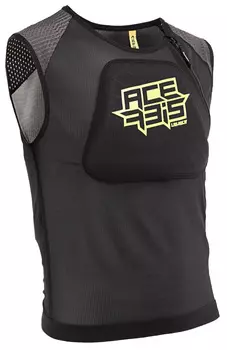 Протектор Acerbis X-Air для корпуса, черный/салатовый