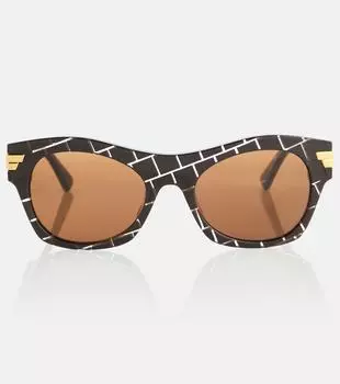 Ацетатные солнцезащитные очки Bottega Veneta